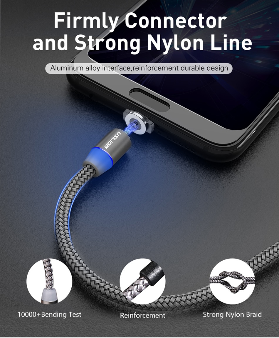 Magnetic USB Fast Charging Micro / Type C Cable Magnetic USB Fast Charging Micro / Type C Cable