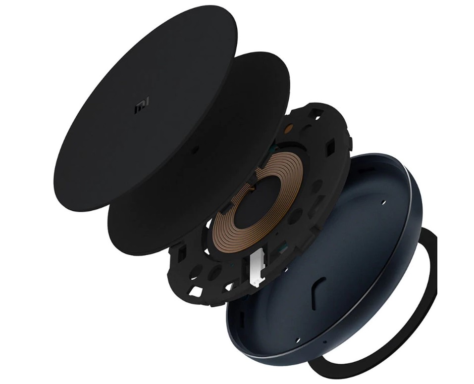 Solid Black Design Wireless Charger