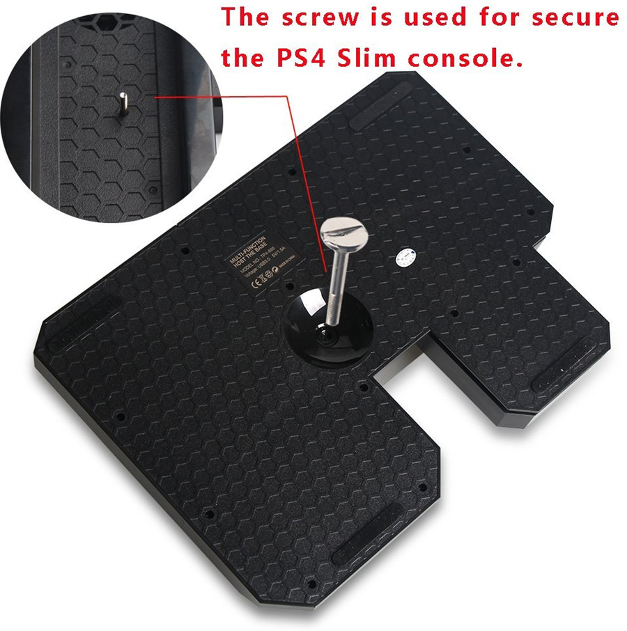 Multifunctional Vertical Console Cooling Stand PS4 Pro/PS4 Slim/PS4 PS Move PS4 Controller Charger Station VR Showcase Holder Multifunctional Vertical Console Cooling Stand PS4 Pro/PS4 Slim/PS4 PS Move PS4 Controller Charger Station VR Showcase Holder